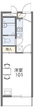 レオパレスラヴェンナ　17108の物件間取画像